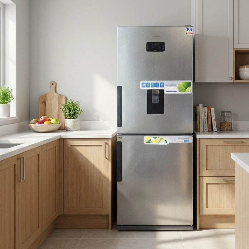 یخچال فریزر طرح فریزر پایین 22 فوت استیلون مدل SPIRING - 17402 2