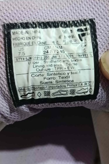 کتونی اورجینال FILA سایز 39 7