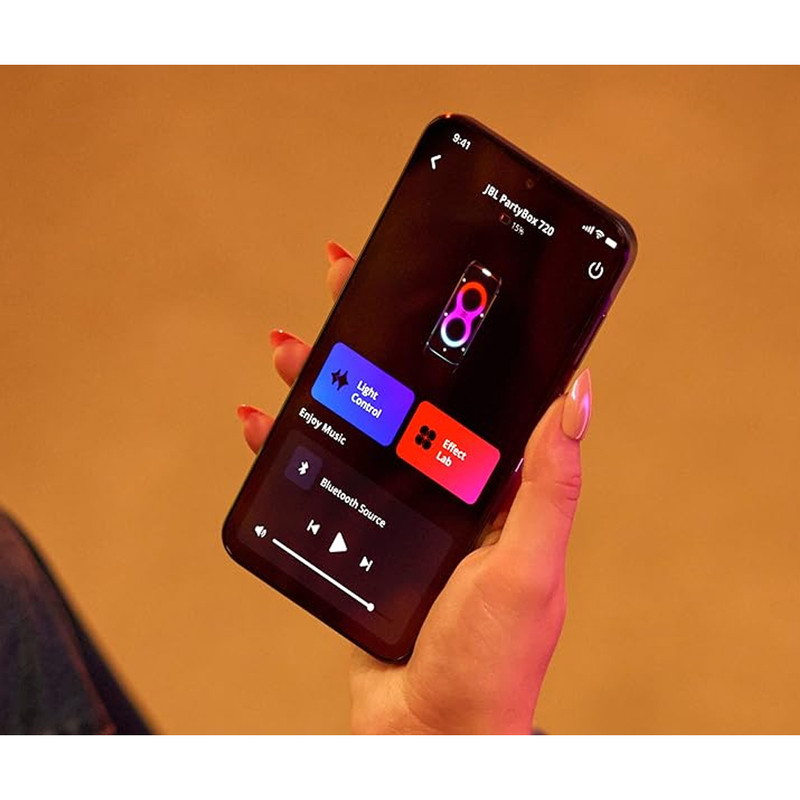 اسپیکر بلوتوثی قابل حمل جی بی ال مدل PartyBox 720 6