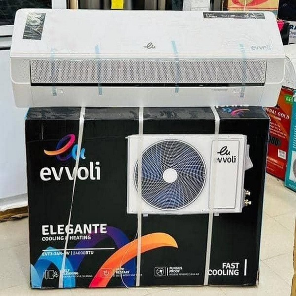 کولر گازی اسپلیت 12000 دور ثابت ایوولی مدل elegant 7